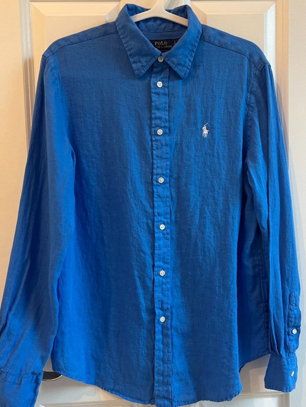 Ralph Lauren Women's Relaxed Fit Linen Shirt (Size Small)